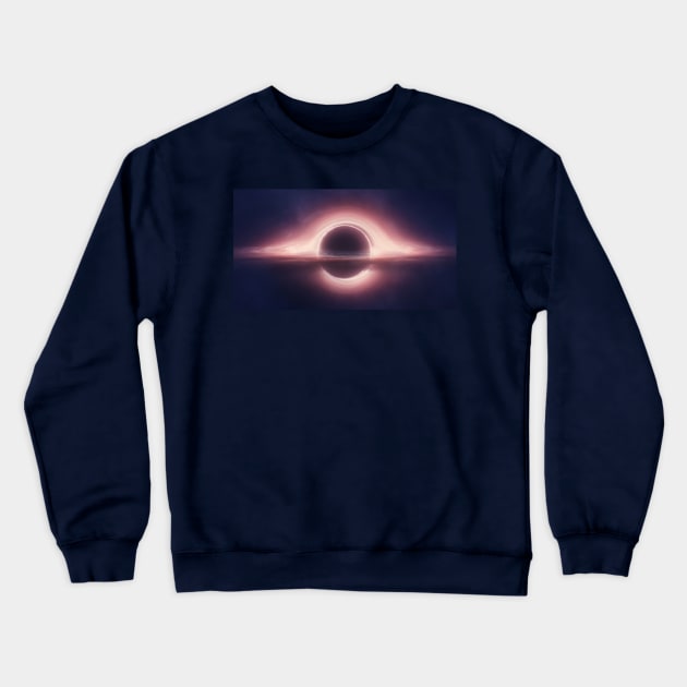 Black hole Crewneck Sweatshirt by happyantsstudio